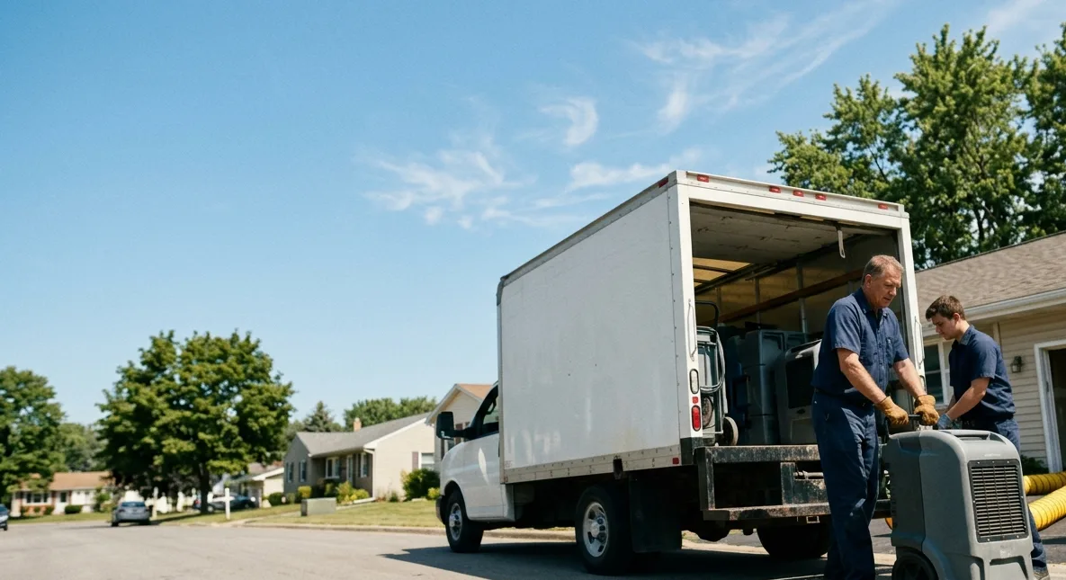 Water Damage Cleanup in Laingsburg, MI near me